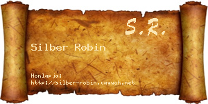 Silber Robin névjegykártya